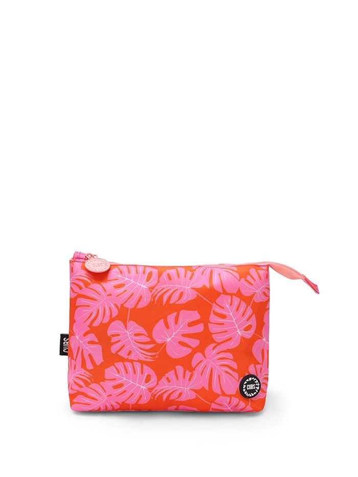 Cubs Orange Leaves Medium Pouch