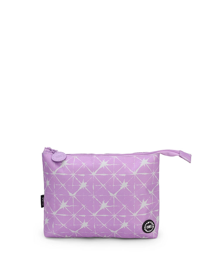 Cubs Lilac Sparks Medium Pouch