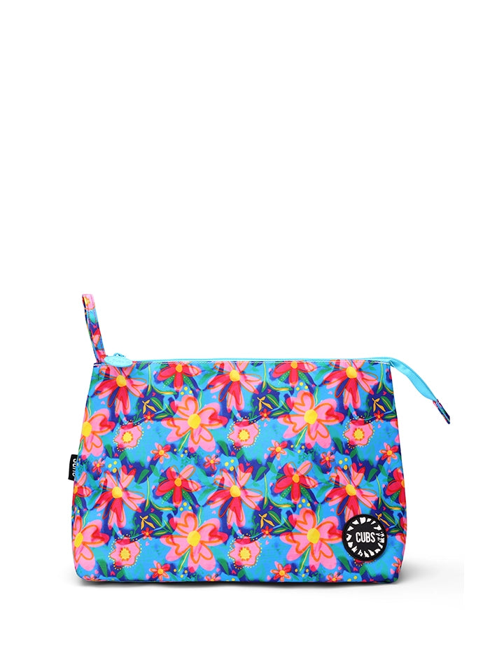Cubs Lovely Flowers Large Pouch