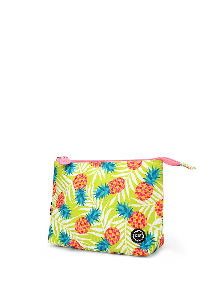 Cubs Yellow Pineapples Medium Pouch