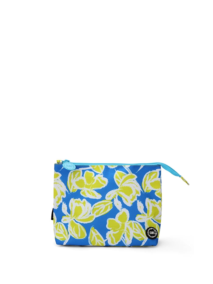 Cubs Yellow Flowers Medium Pouch