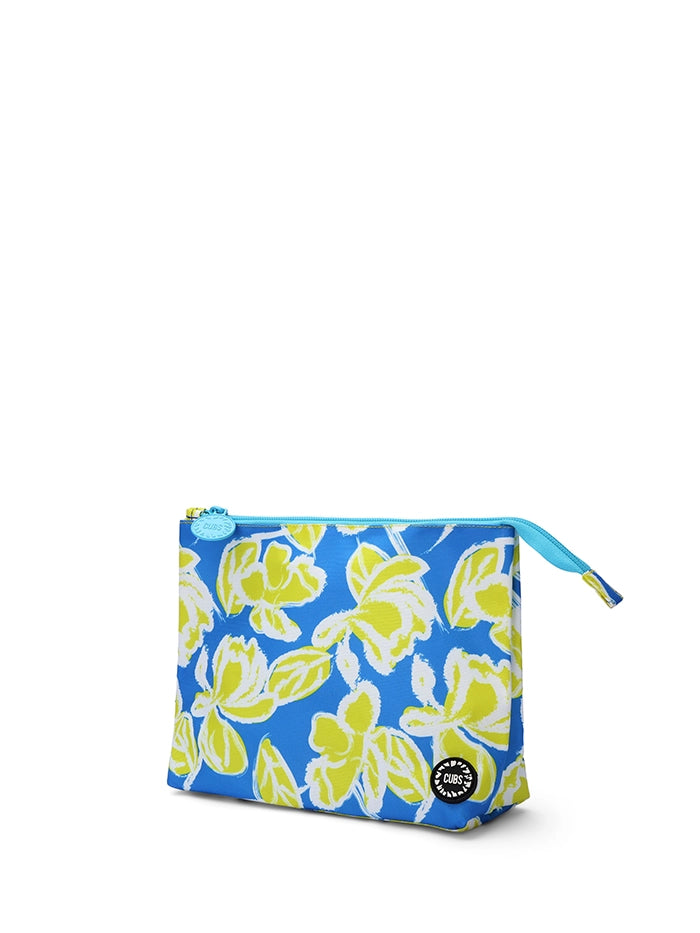 Cubs Yellow Flowers Medium Pouch