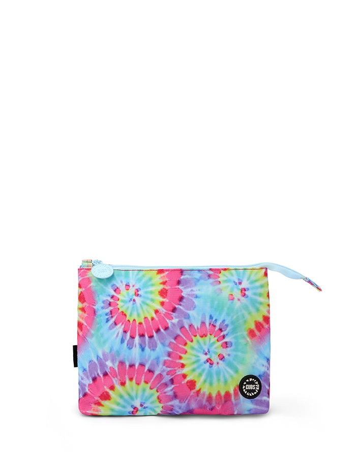 Cubs Tie Dye Medium Pouch