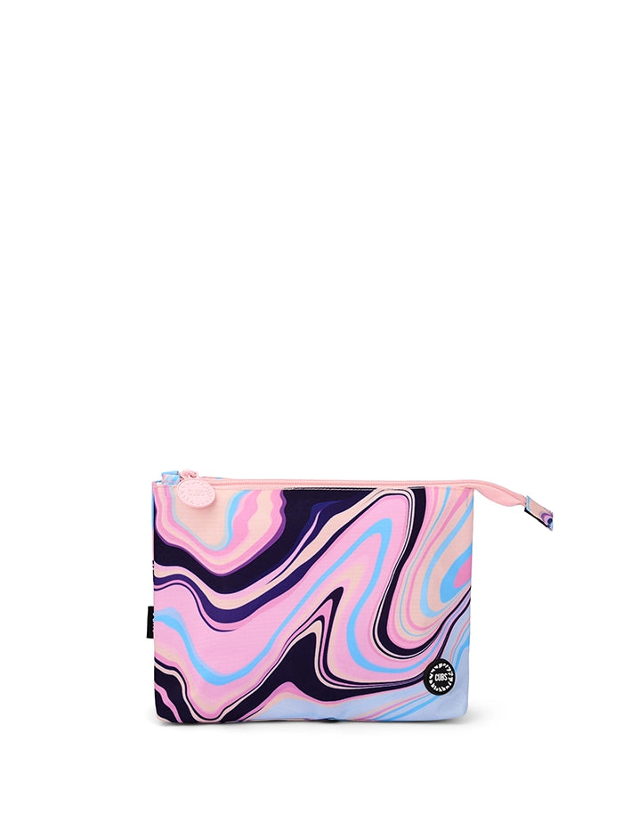 Cubs Lilac Swirls Medium Pouch