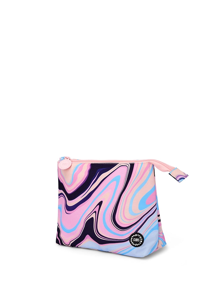 Cubs Lilac Swirls Medium Pouch