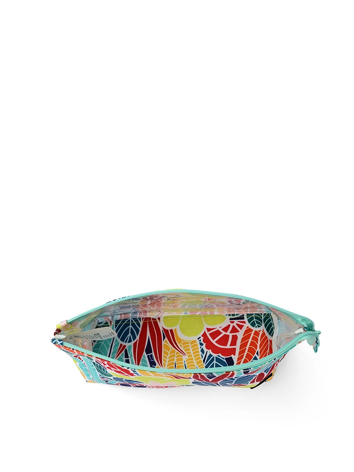 Cubs Multi-Leaves Medium Pouch
