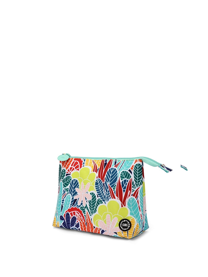 Cubs Multi-Leaves Medium Pouch