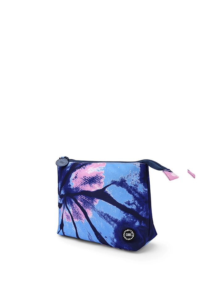 Cubs Shades Of Blue Tie Dye Medium Pouch