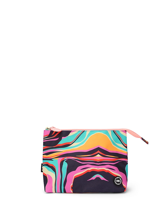 Cubs Disco Swirls Medium Pouch