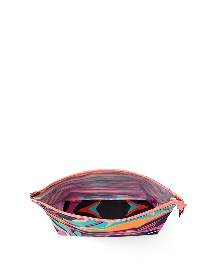 Cubs Disco Swirls Medium Pouch