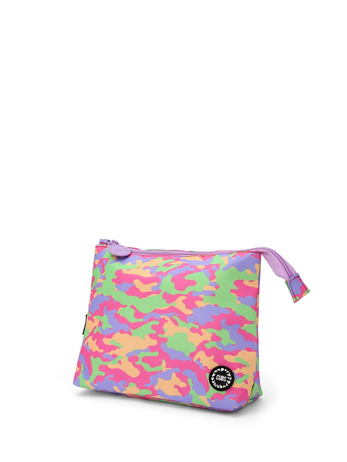 Cubs Pink Camo Medium Pouch