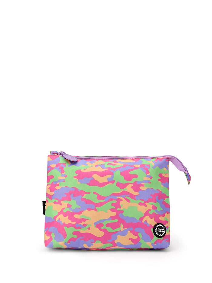 Cubs Pink Camo Medium Pouch