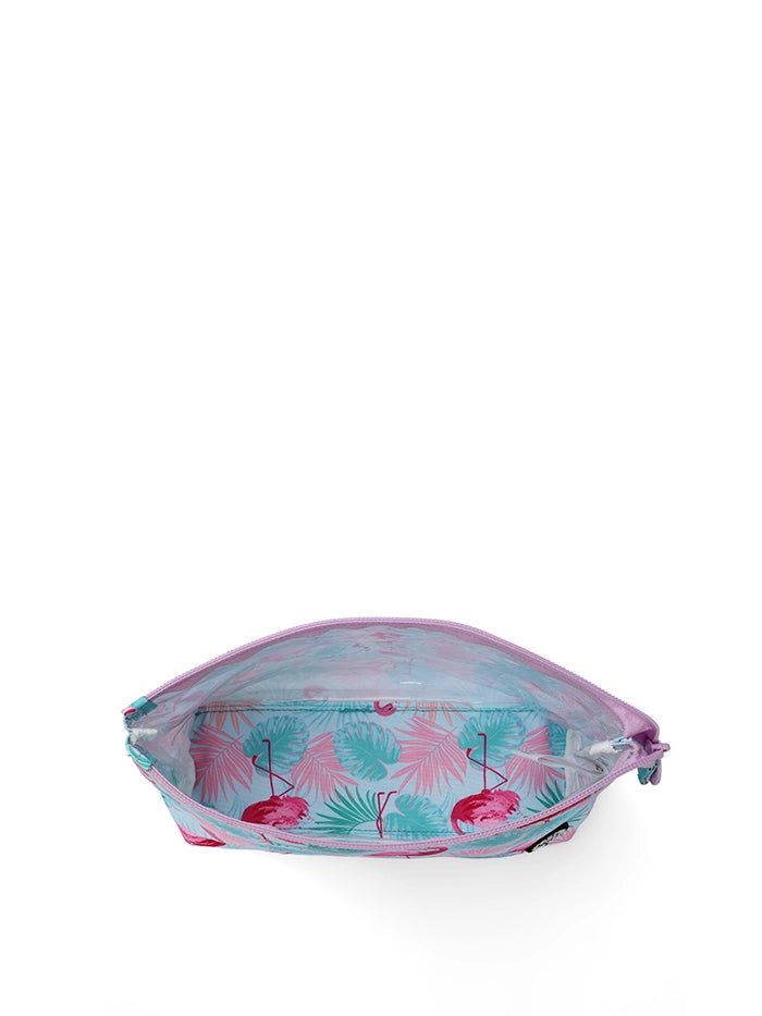 Cubs Flamingos in the Forest Medium Pouch