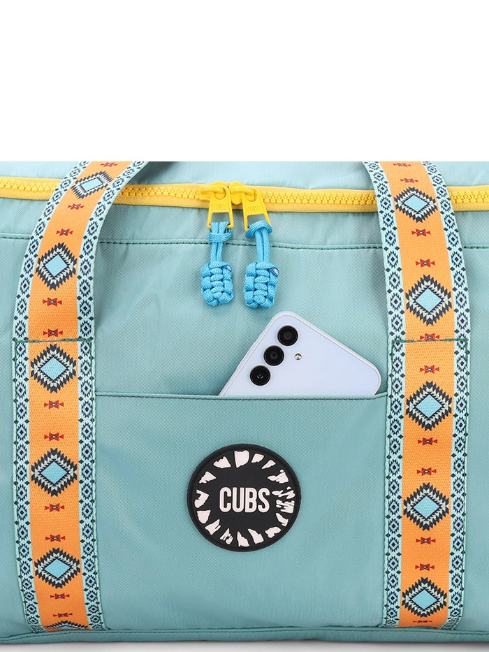Cubs Ocean Green Weekender Duffel Bag