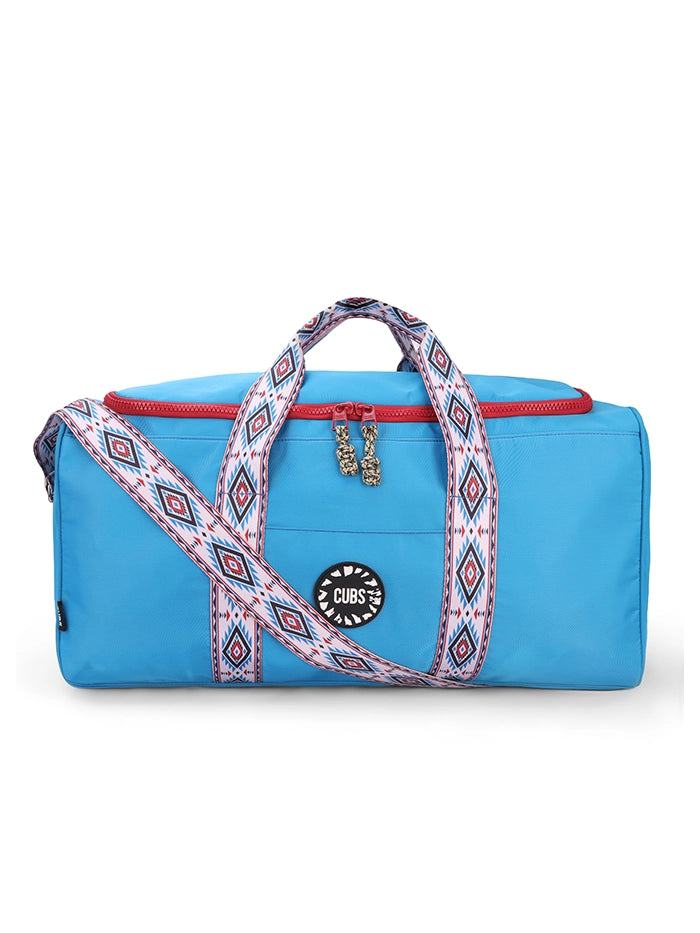 Cubs Cyan Blue Weekender Duffel Bag