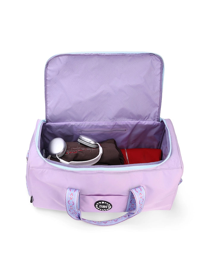 Cubs Lavender Weekender Duffel Bag