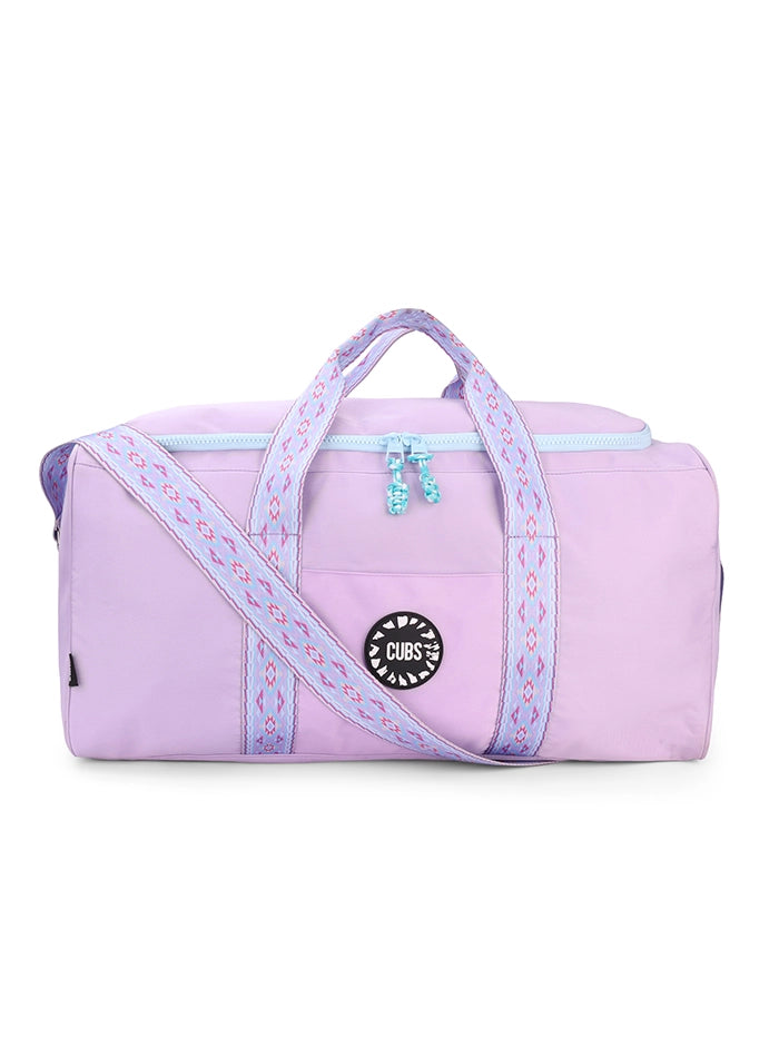 Cubs Lavender Weekender Duffel Bag