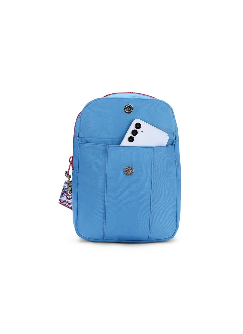 Cubs Cyan Blue Sling Front Locked Pocket