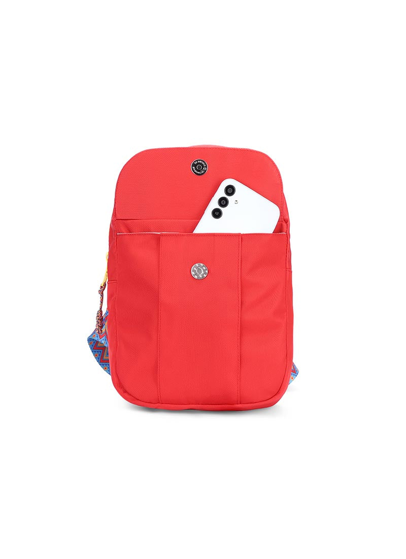Cubs Flame Red Sling Front Locked Pocket