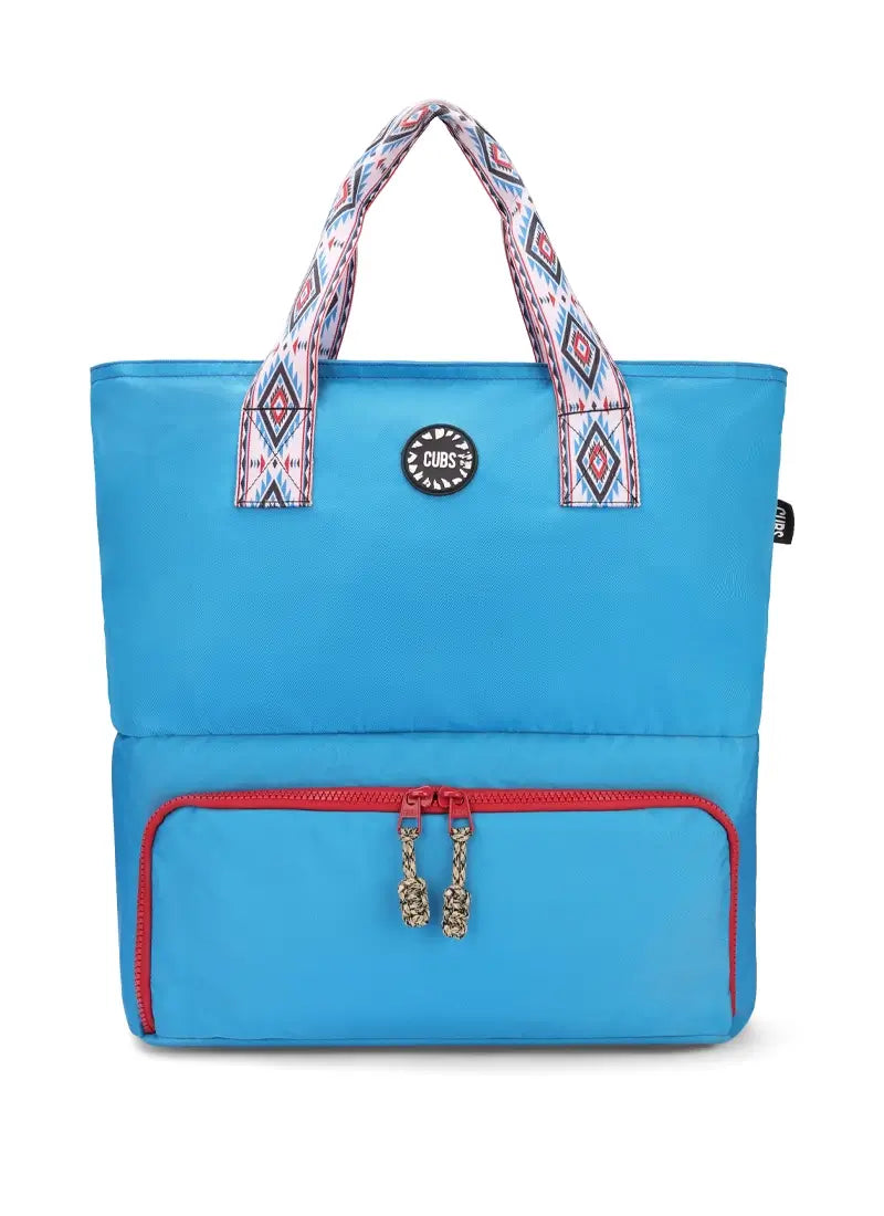 Cubs Cyan Blue Tote/Cooler