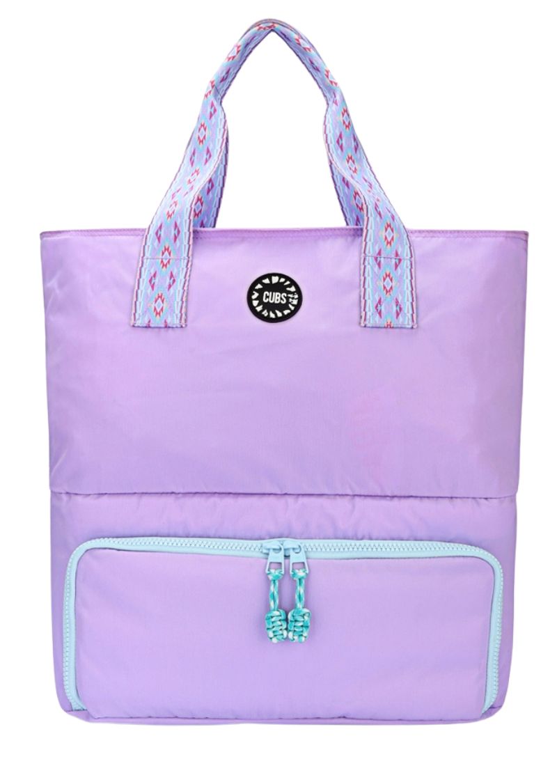 Cubs Lavender Tote/Cooler