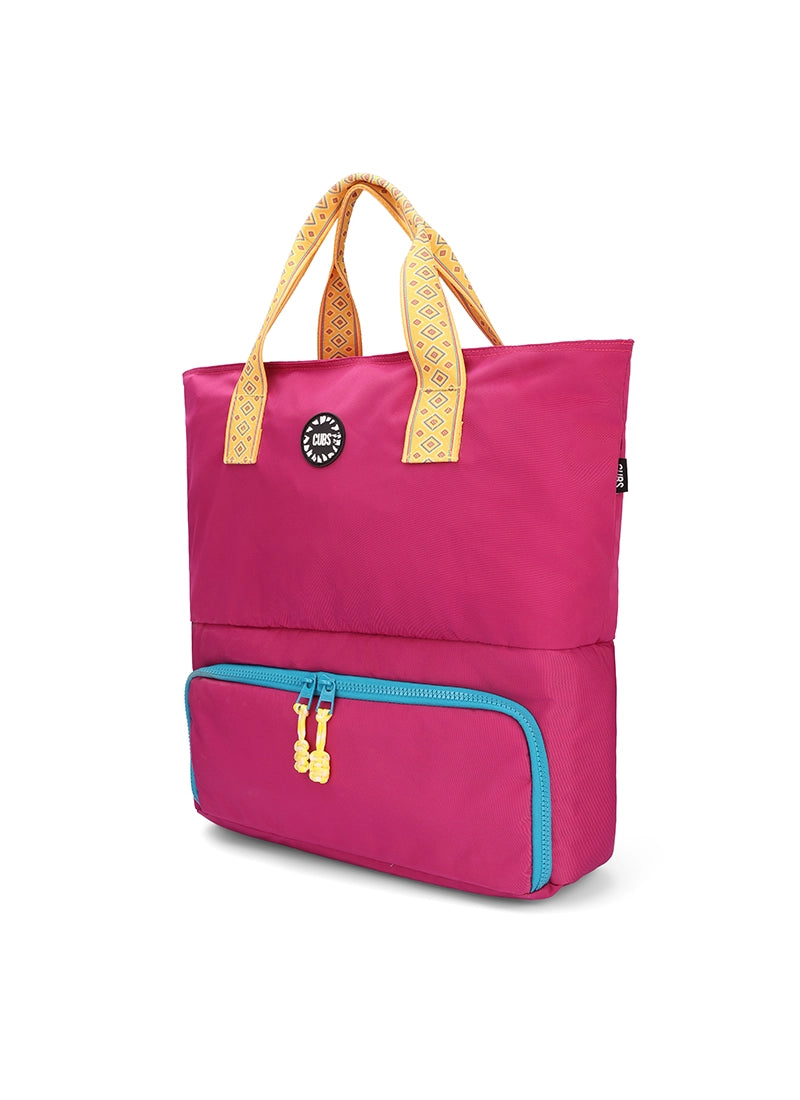 Cubs Orchid Plum Tote/Cooler