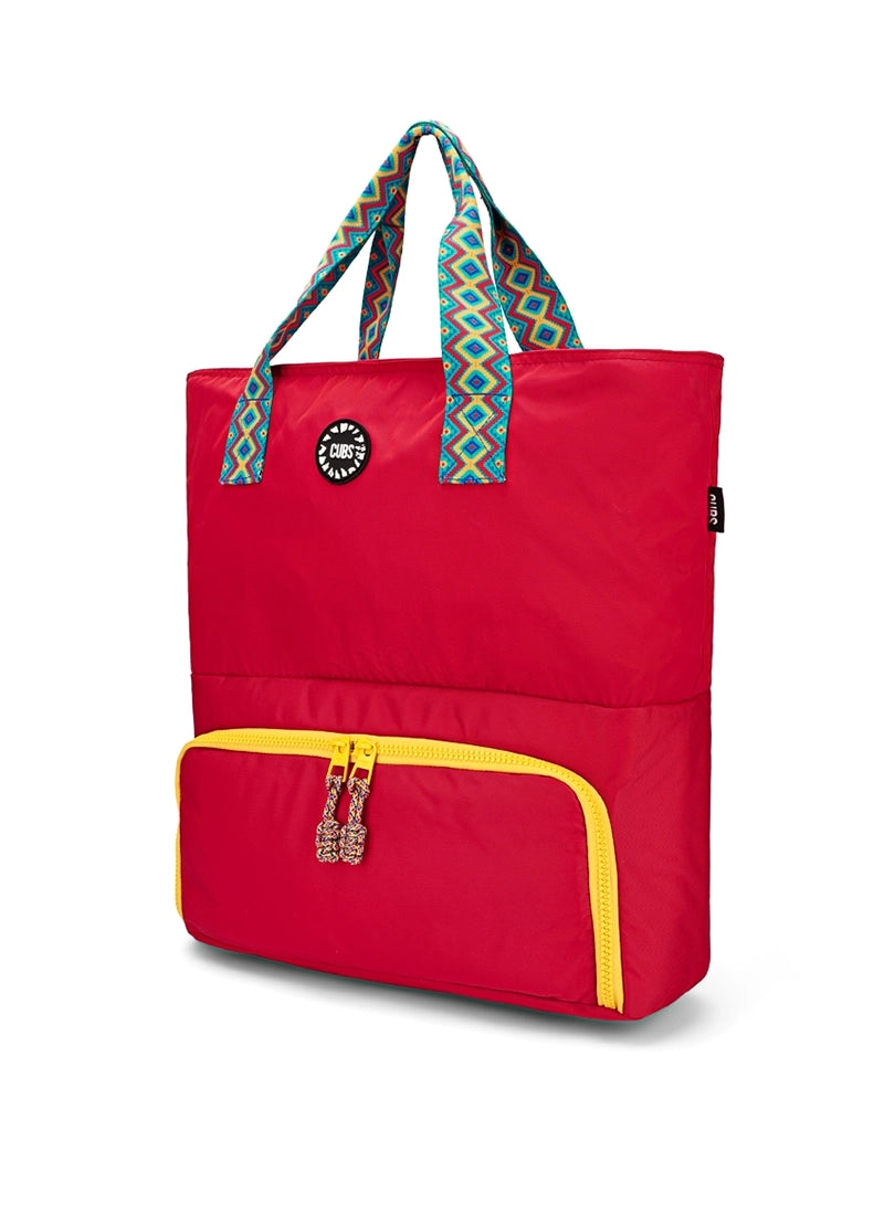 Cubs Flame Red Tote/Cooler