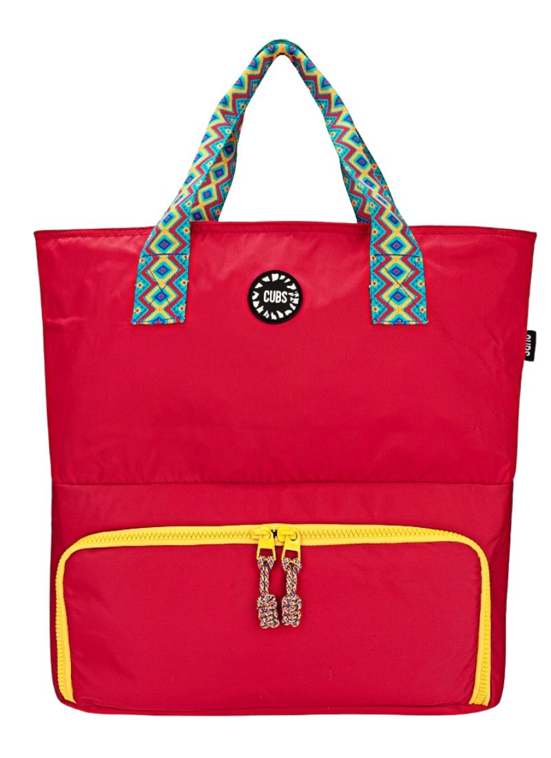 Cubs Flame Red Tote/Cooler
