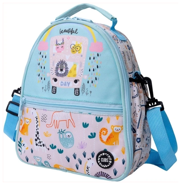 Cubs Fun Animals on the bus Pre-School Lunch bag