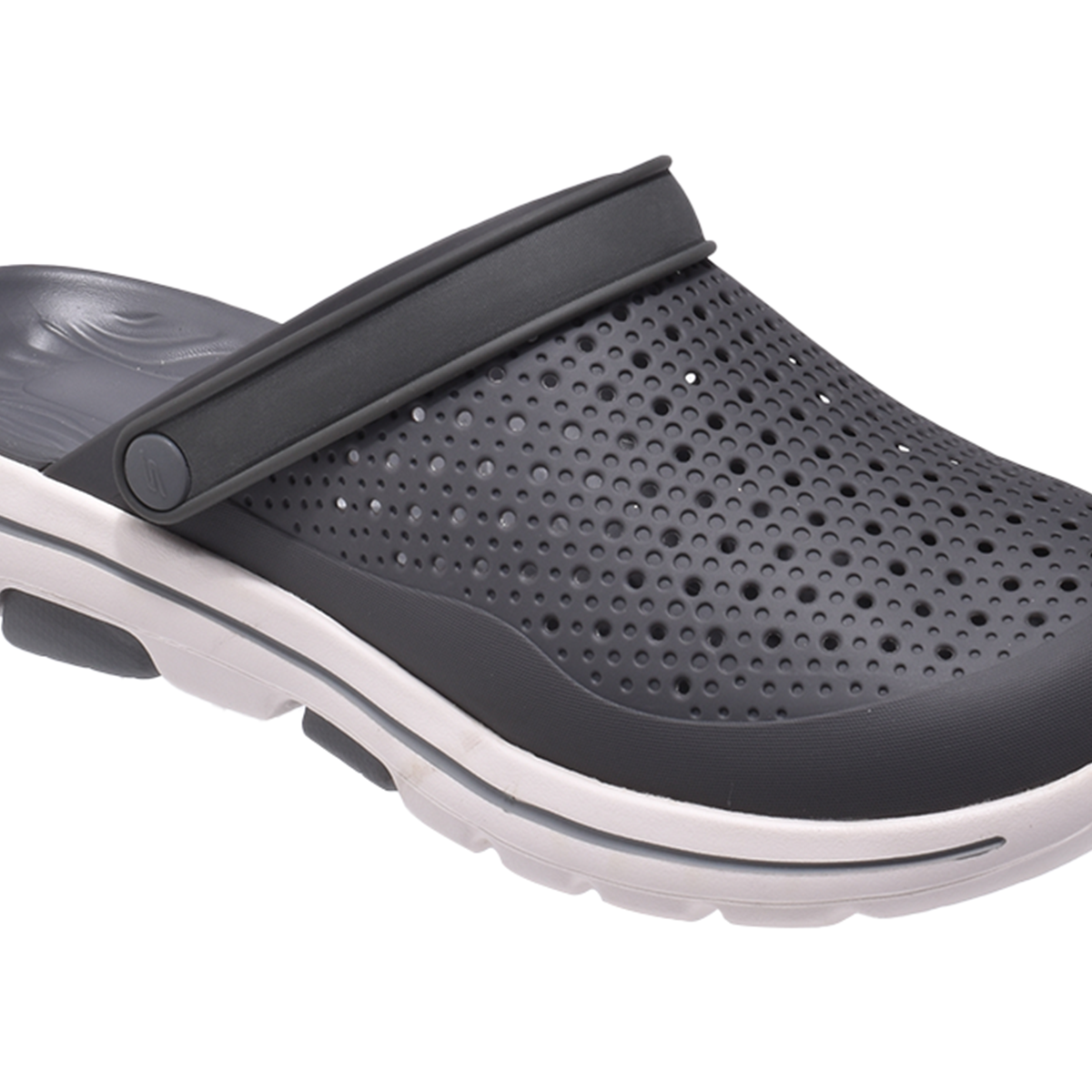 Skechers Foamies Ultra Go 243002-Black DGray White