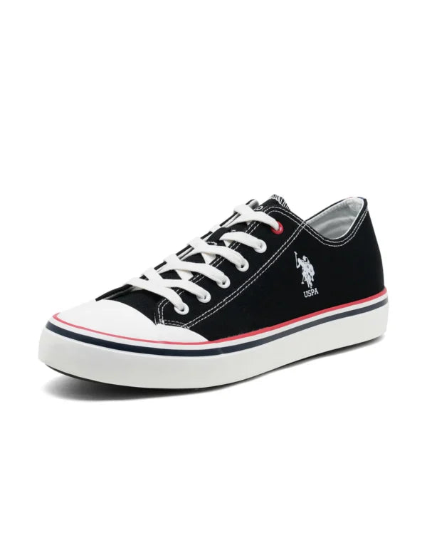 US Polo Assn Men Kenna Black Classics Sneakers