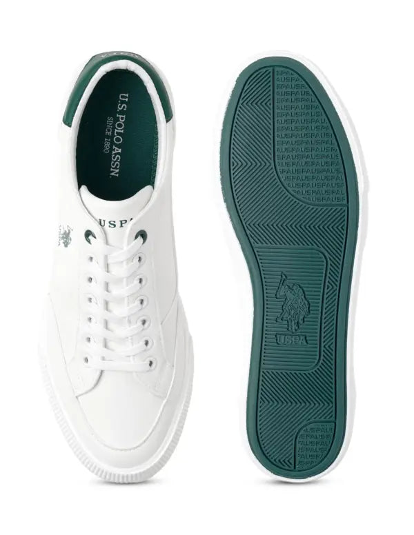 US Polo Men Solid Olivier Sneakers