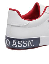 US Polo Assn Women Panelled Solid Lace Up Aubrey Sneakers