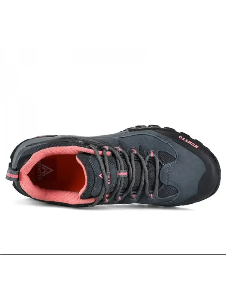 HUMTTO Ridge Trek All Terrain Hiking Shoes-110607B-2-DgrayPink