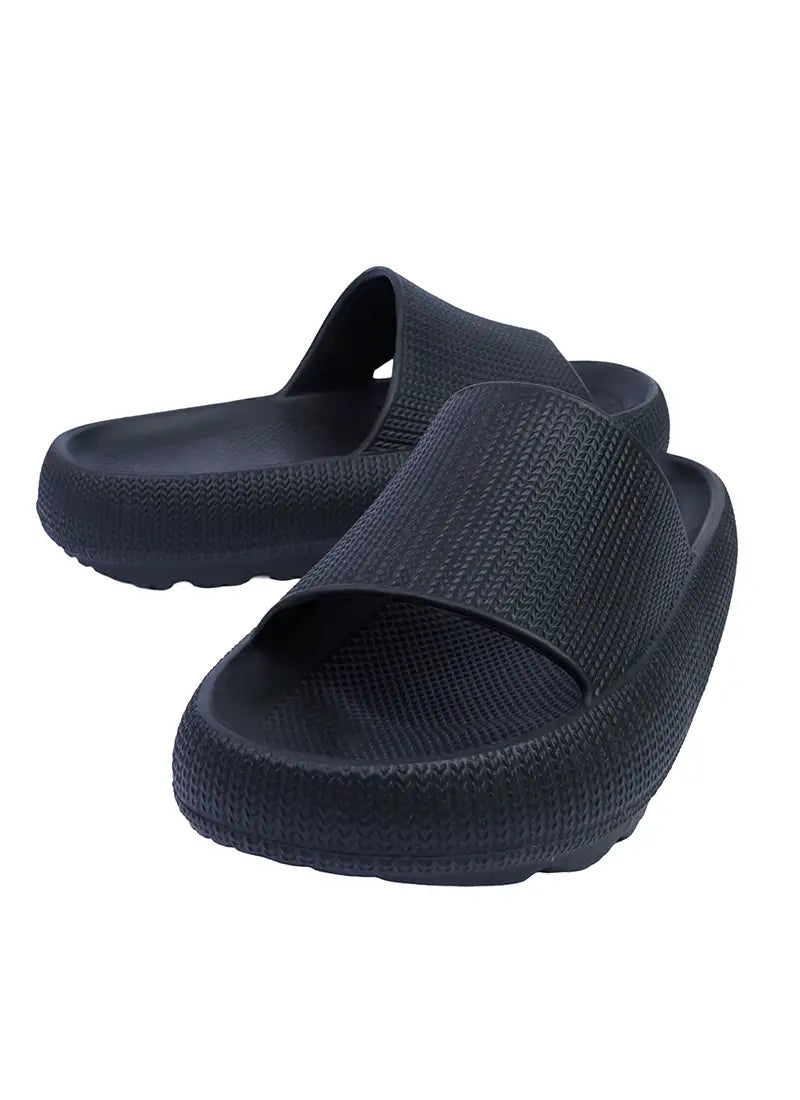 Cubs Black Eva Virgo Unisex Slide