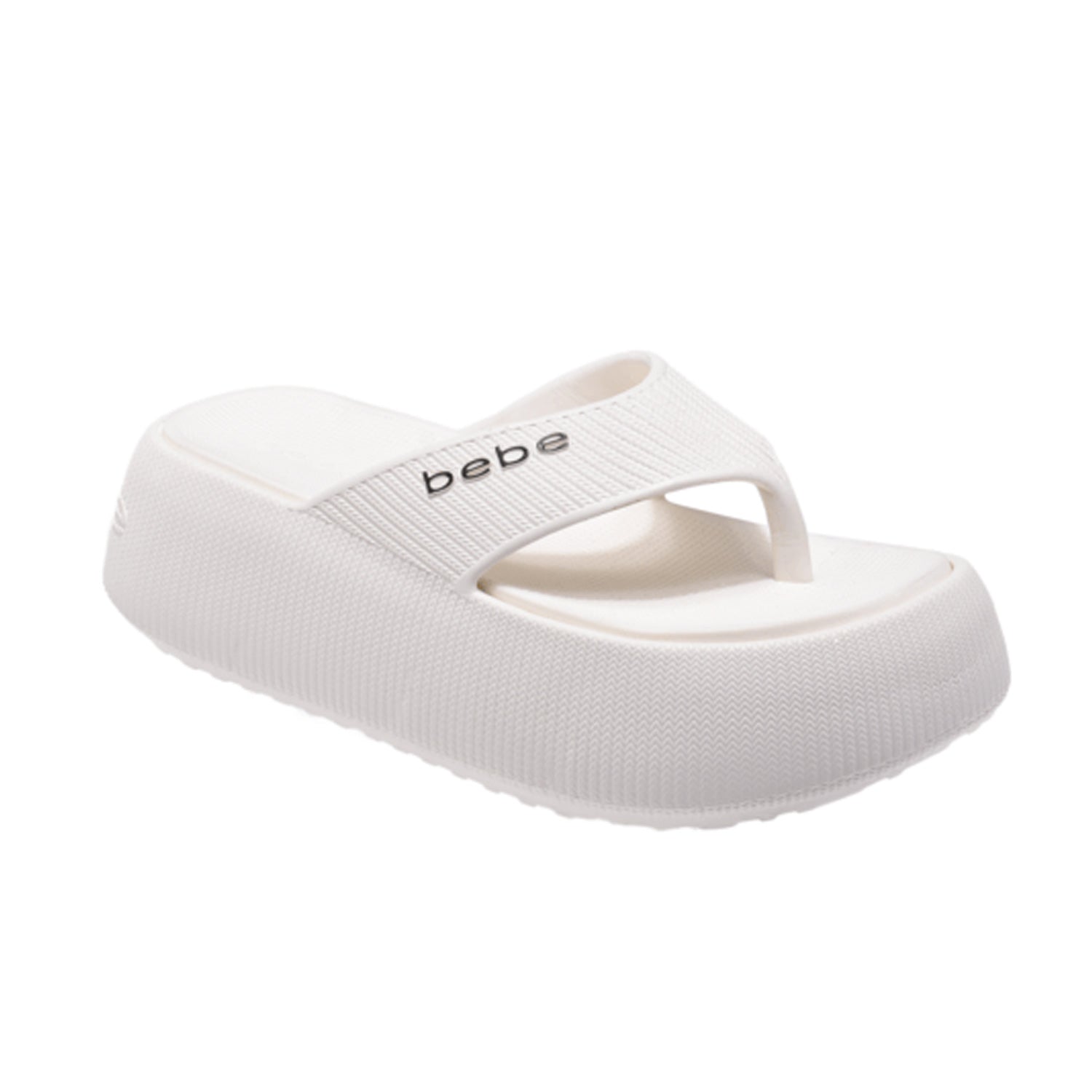 bebe Puffi Women Flip Flop-23303-White