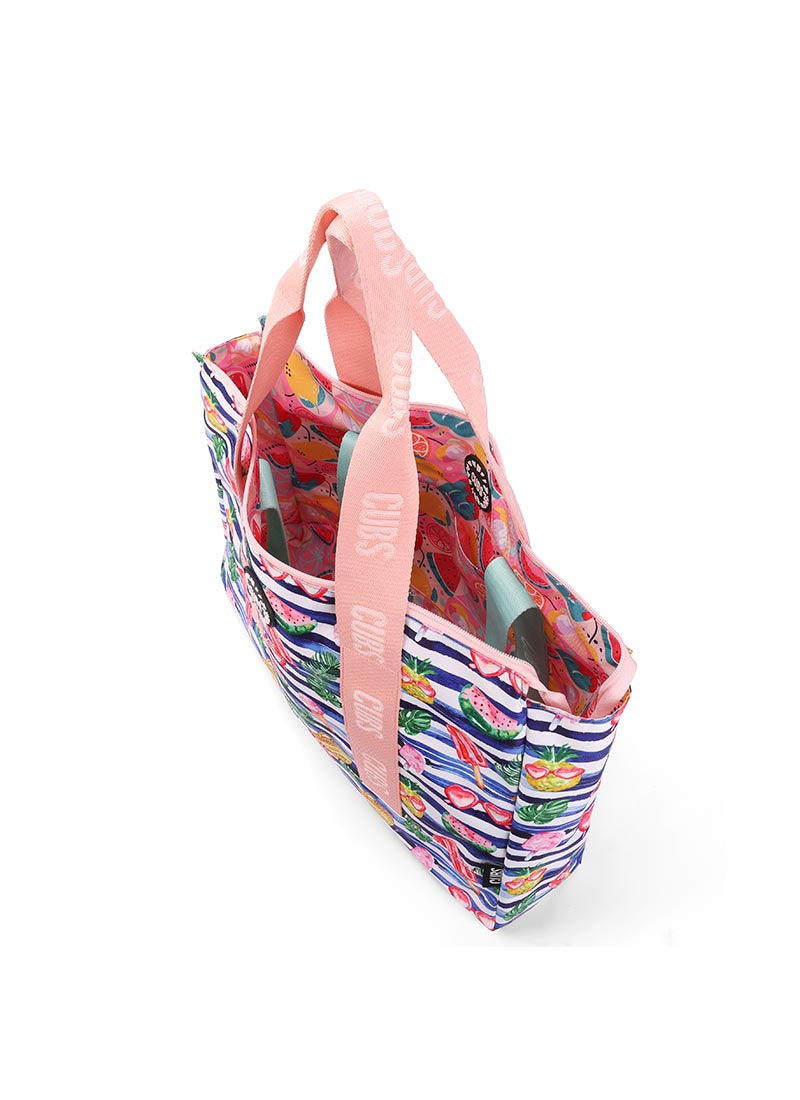 Cubs Beachy Summer Vibes Double Face Tote Bag