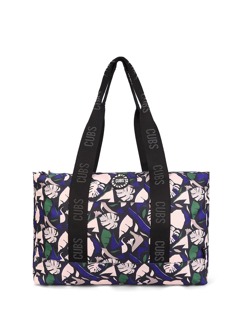 Cubs Black & Yellow Vibes Double Face Tote Bag