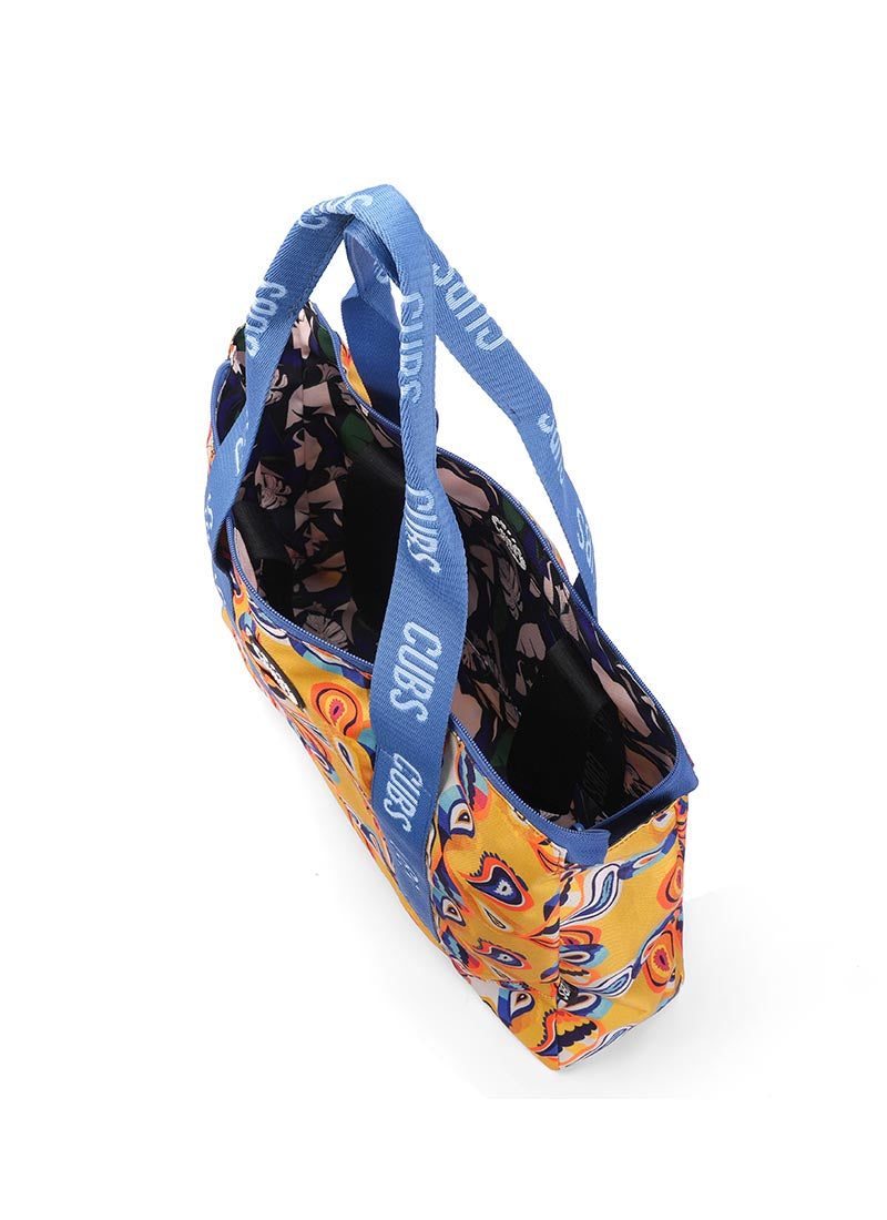 Cubs Black & Yellow Vibes Double Face Tote Bag