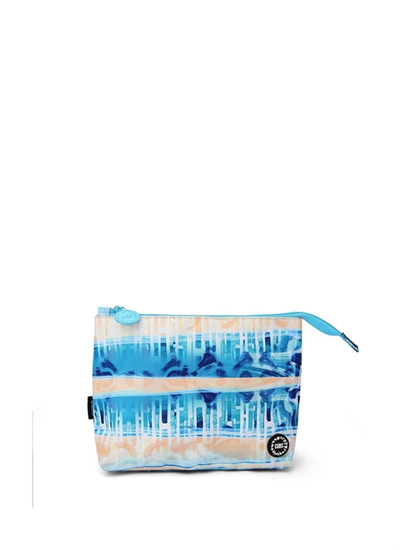 Cubs Blue Peach Medium Pouch