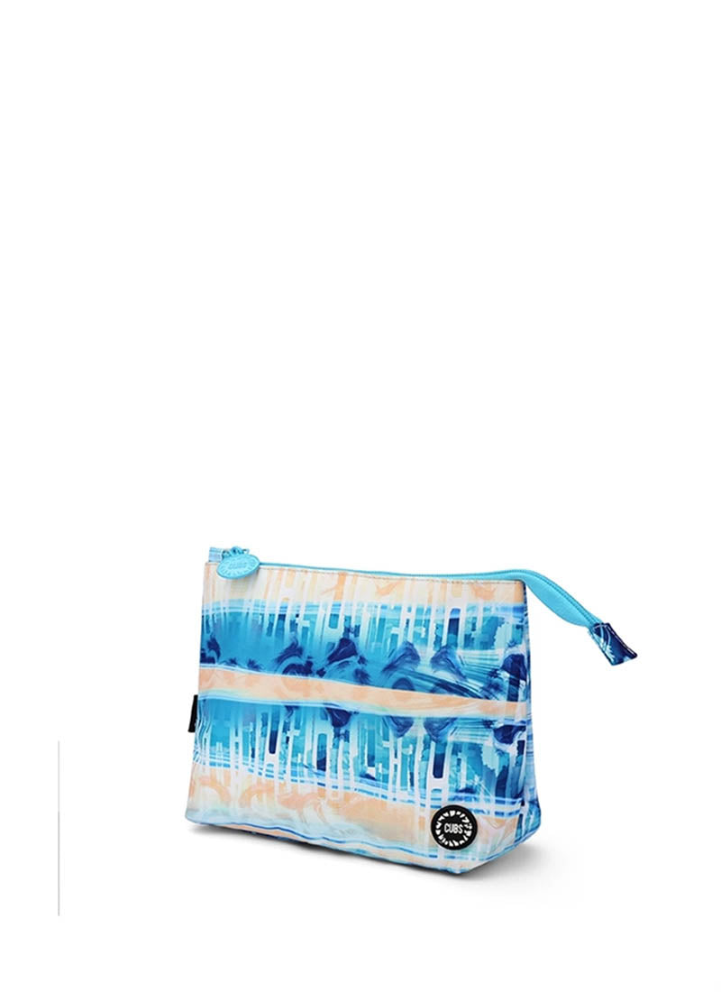 Cubs Blue Peach Medium Pouch