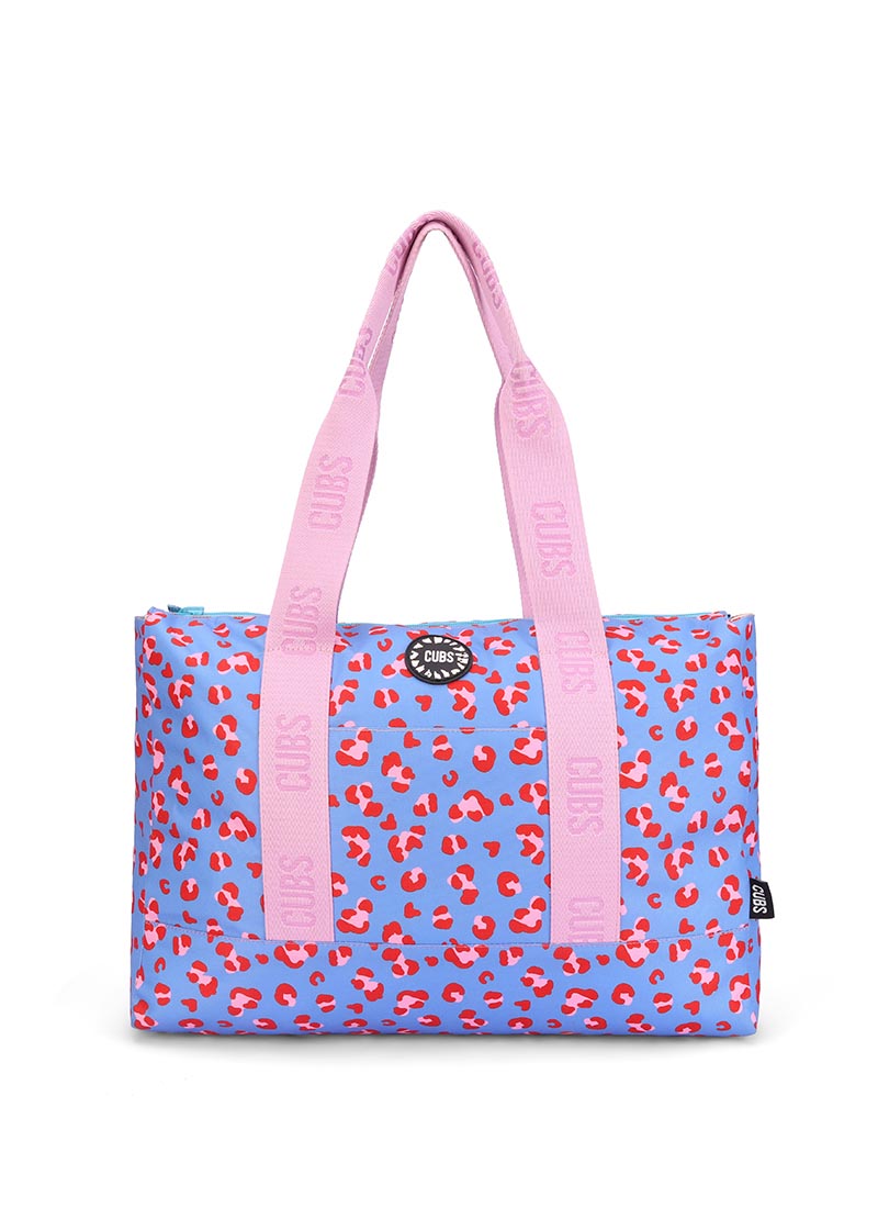 Cubs Blue Vibes Only Double Face Tote Bag