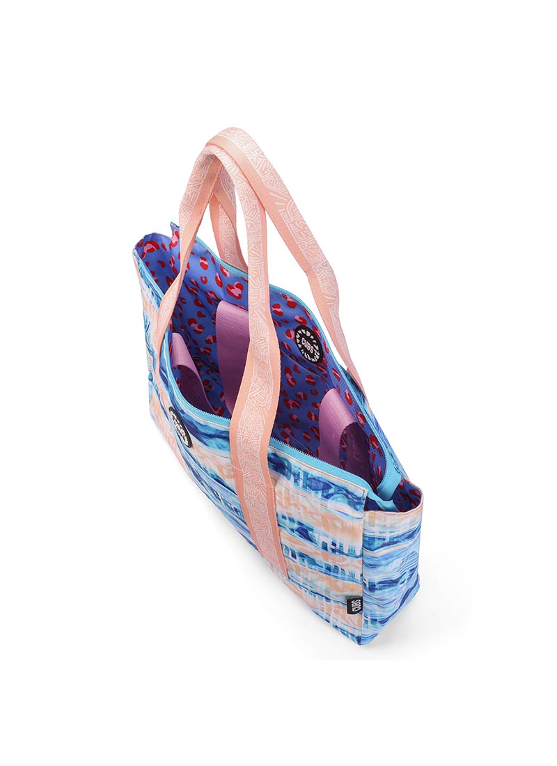 Cubs Blue Vibes Only Double Face Tote Bag