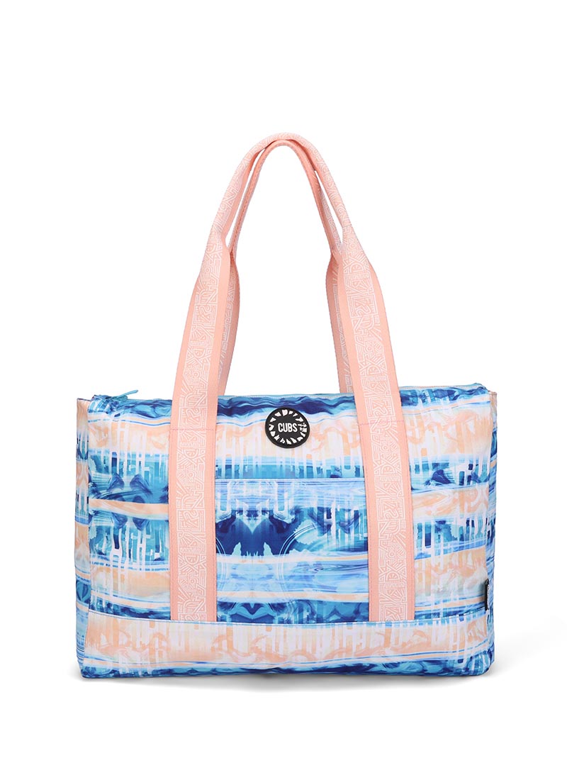 Cubs Blue Vibes Only Double Face Tote Bag