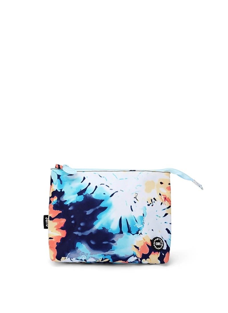 Cubs Blueish Tie Dye Medium Pouch