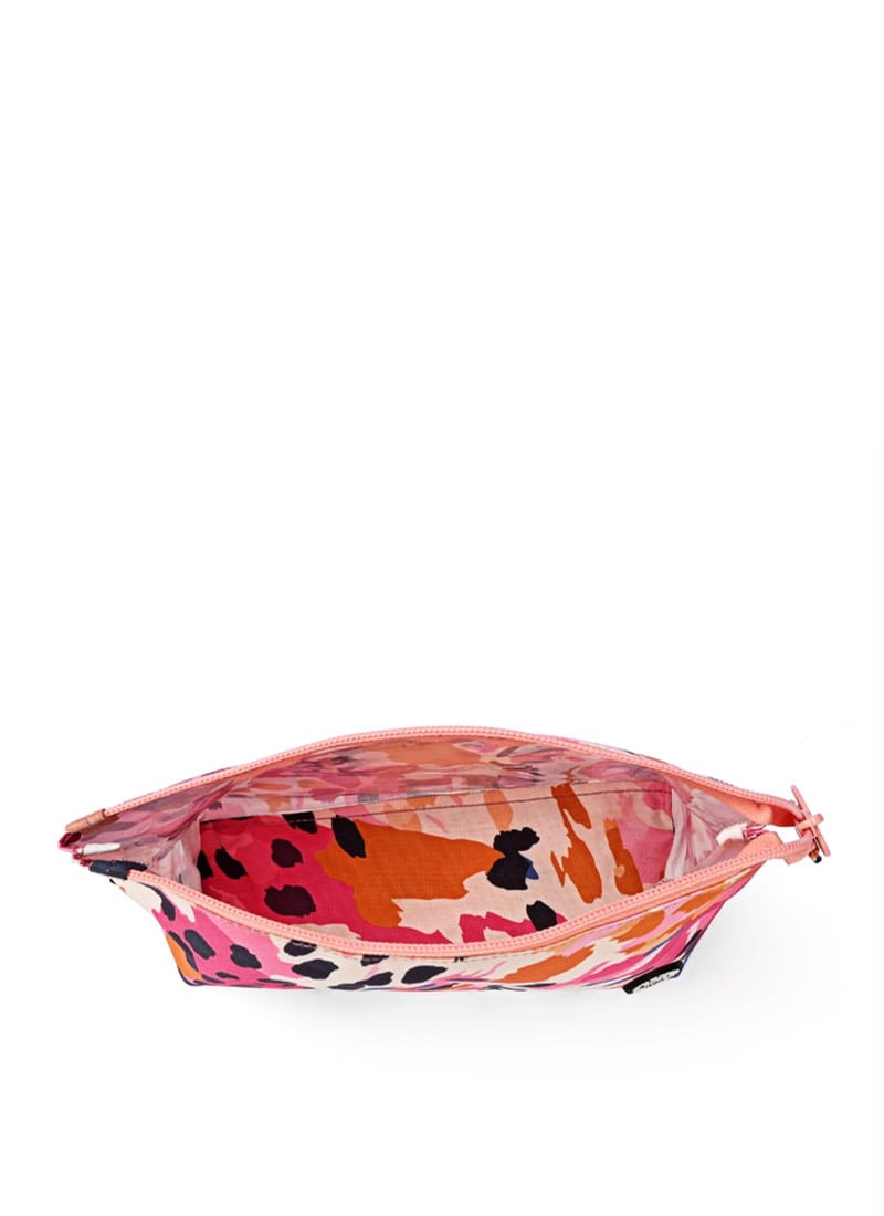 Cubs Brown Leopard Medium Pouch