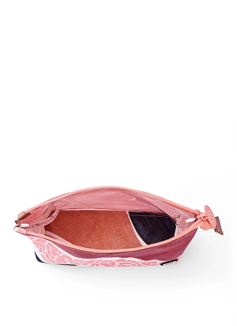 Cubs Brown Waves Medium Pouch