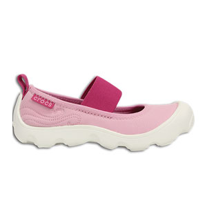 Crocs Duet Busy Day Mary Jane Children?? Carnation Fuchsia