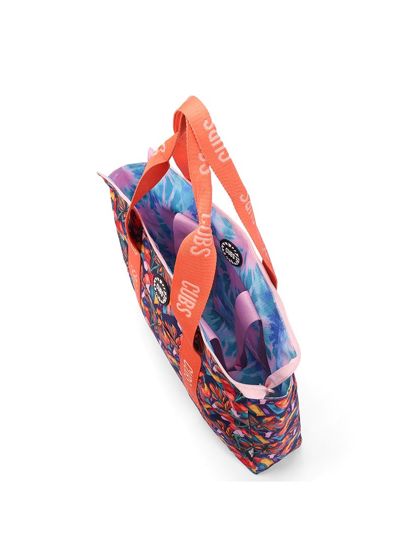 Cubs Colorful Vibes and Tie Dye Double Face Tote Bag