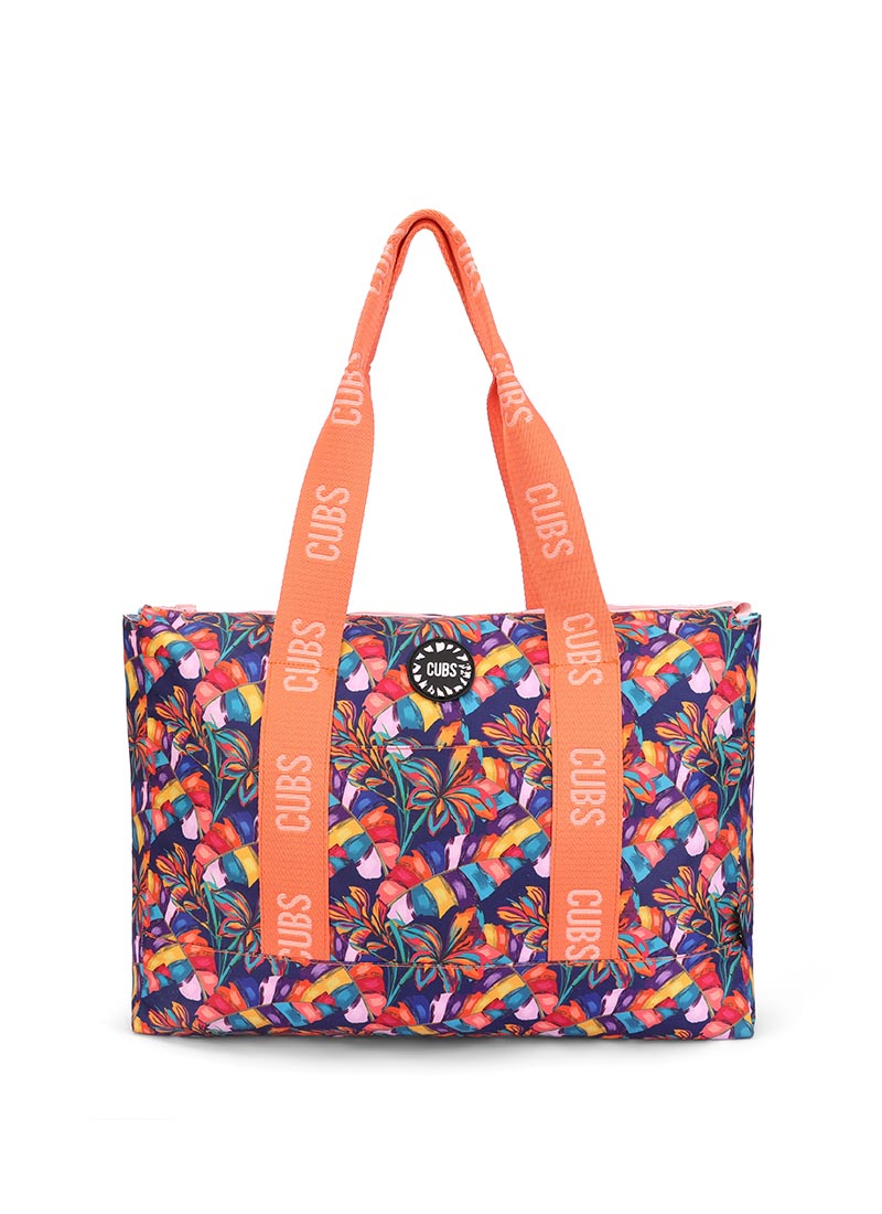 Cubs Colorful Vibes and Tie Dye Double Face Tote Bag